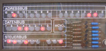 LED des Polycomputers
